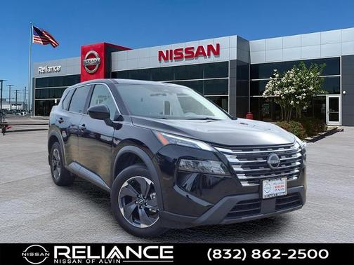 Black 2025 Nissan Rogue SV