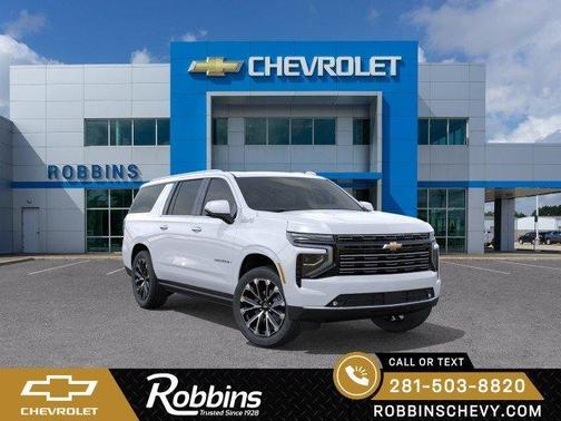 White 2026 Chevrolet Suburban High Country