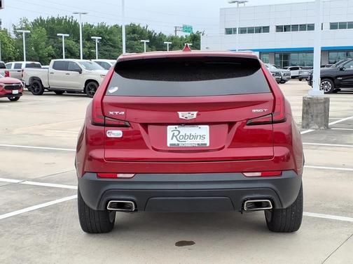 Red 2023 Cadillac XT4 Luxury