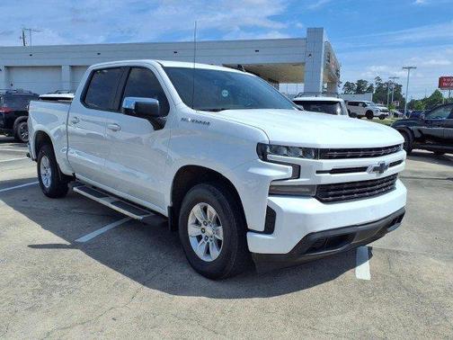 White 2021 Chevrolet Silverado 1500 LT