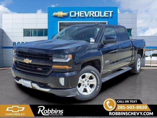 Black 2018 Chevrolet Silverado 1500 LT