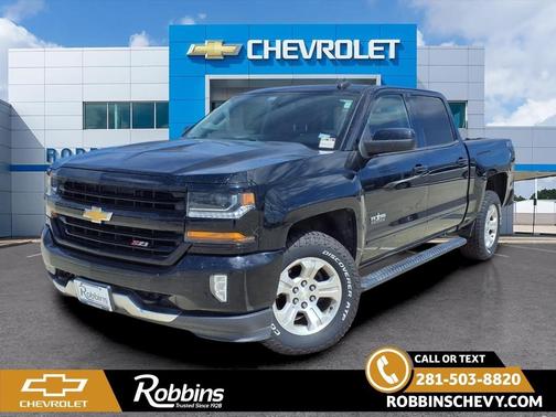 Black 2018 Chevrolet Silverado 1500 LT
