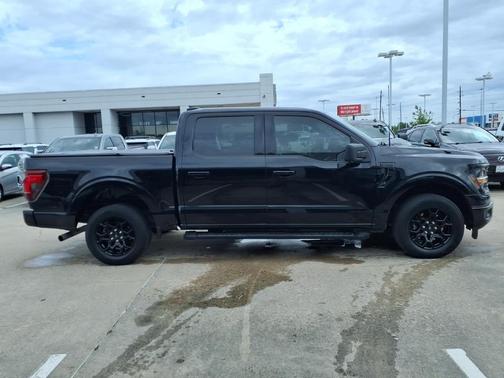 Black 2024 Ford F-150 XLT