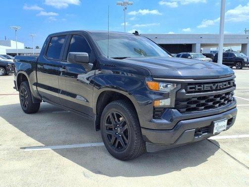 Gray 2023 Chevrolet Silverado 1500 Custom