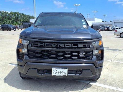 Gray 2023 Chevrolet Silverado 1500 Custom