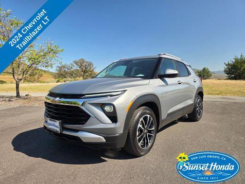 Sterling Gray Metallic 2024 Chevrolet Trailblazer LT