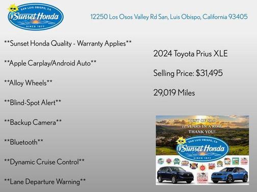 Guardian Gray 2024 Toyota Prius XLE