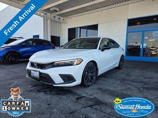 White 2024 Honda Civic Sport