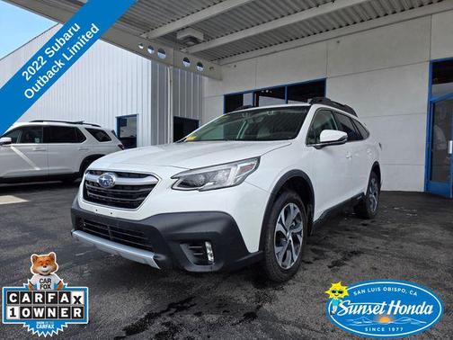 Crystal White Pearl 2022 Subaru Outback Limited
