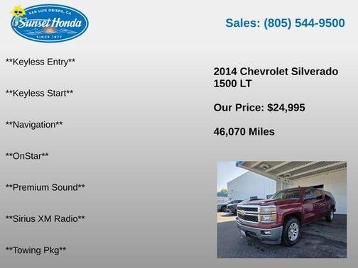 Deep Ruby Metallic 2014 Chevrolet Silverado 1500 1LT
