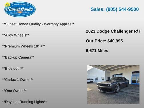 Granite Crystal Metallic Clearcoat 2023 Dodge Challenger R/T