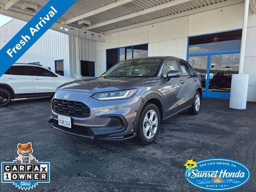 Gray 2023 Honda HR-V LX