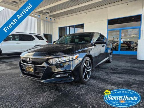 Black 2020 Honda Accord Sport 1.5T
