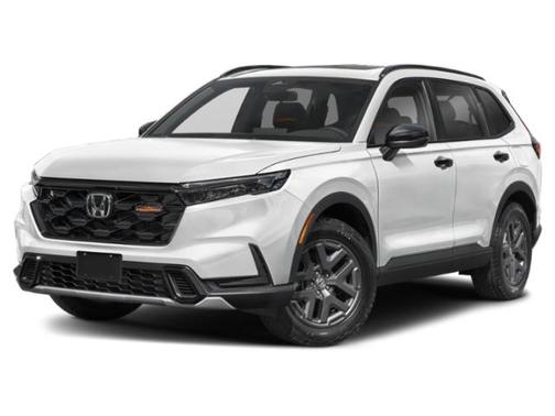 Platinum White Pearl 2026 Honda CR-V Hybrid TrailSport AWD
