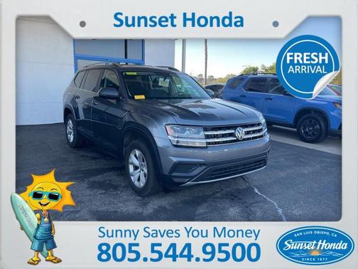 2018 Volkswagen Atlas 3.6L S