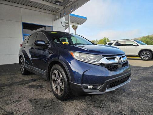 Obsidian Blue Pearl 2018 Honda CR-V EX