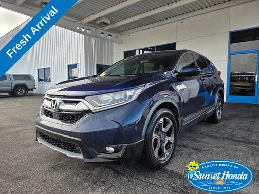 Obsidian Blue Pearl 2018 Honda CR-V EX