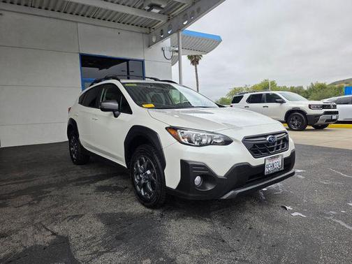 Crystal White Pearl 2023 Subaru Crosstrek Sport