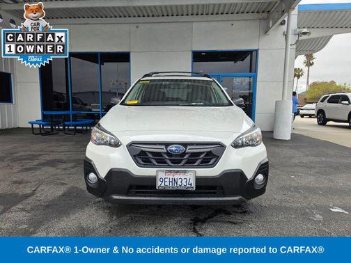 Crystal White Pearl 2023 Subaru Crosstrek Sport