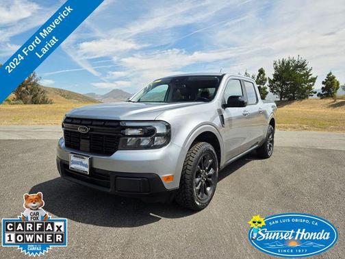 Silver Metallic 2024 Ford Maverick Lariat
