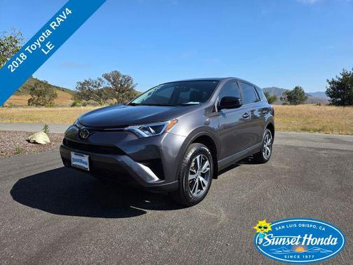 Magnetic Gray Metallic 2018 Toyota RAV4 LE