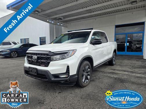 White 2024 Honda Ridgeline Sport