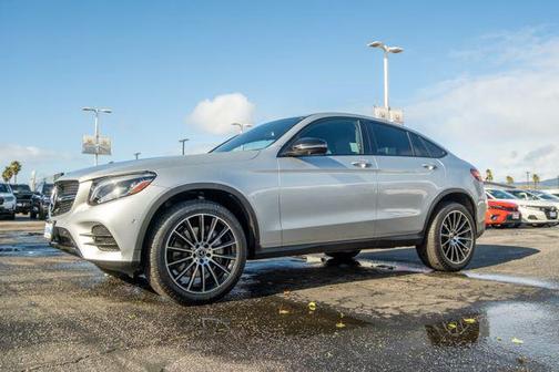 Silver 2019 Mercedes-Benz GLC 300 4MATIC Coupe SUV