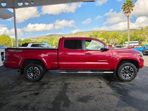 Barcelona Red Metallic 2022 Toyota Tacoma TRD Sport