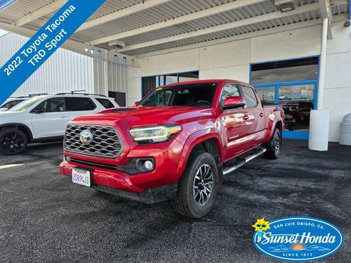 Barcelona Red Metallic 2022 Toyota Tacoma TRD Sport