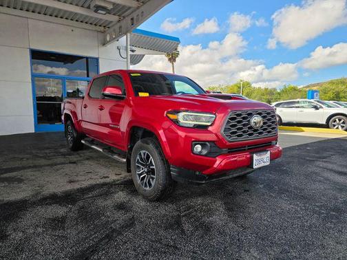 Barcelona Red Metallic 2022 Toyota Tacoma TRD Sport