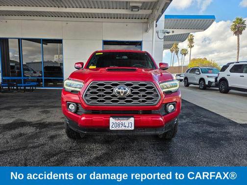 Barcelona Red Metallic 2022 Toyota Tacoma TRD Sport