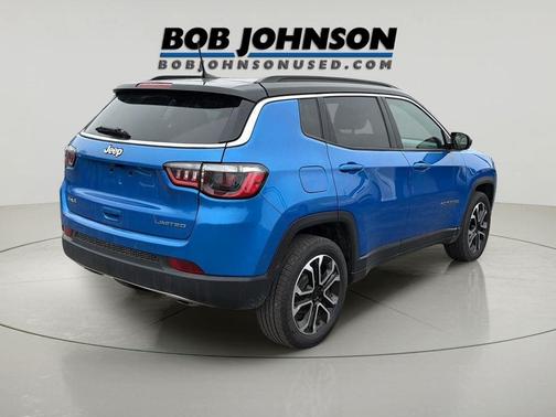 Laser Blue Pearlcoat 2023 Jeep Compass Limited