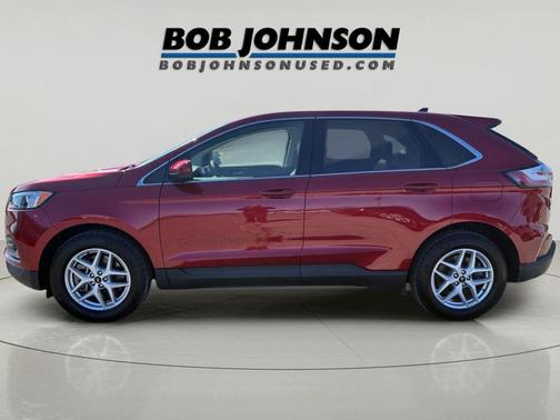 Rapid Red Metallic Tinted Clearcoat 2024 Ford Edge SEL