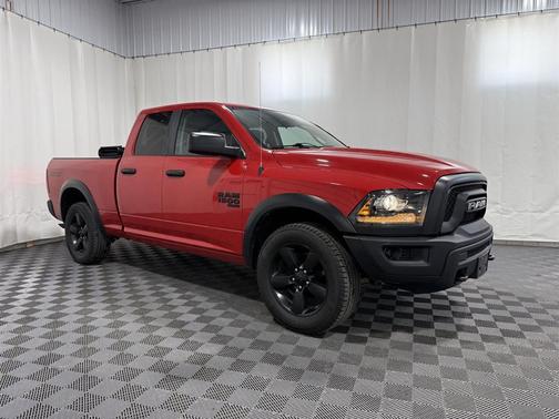 Flame Red Clearcoat 2020 RAM 1500 Classic Warlock Quad Cab 4x4 6'4' Box