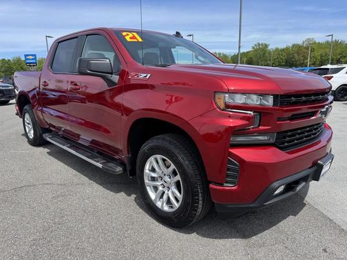 Cherry Red Tintcoat 2021 Chevrolet Silverado 1500 RST