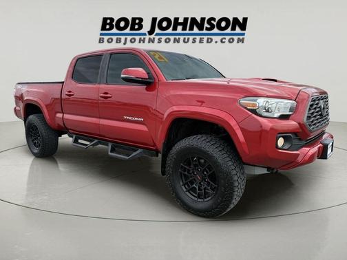 Barcelona Red Metallic 2021 Toyota Tacoma TRD Sport