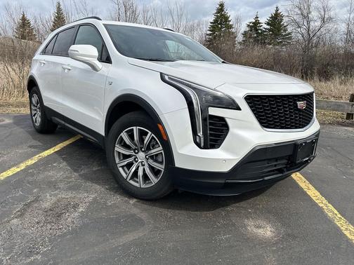 Crystal White Tricoat 2023 Cadillac XT4 Sport