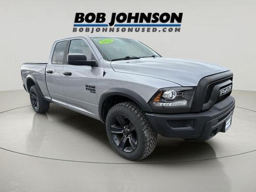 Billet Silver Metallic Clearcoat 2022 RAM 1500 Classic Warlock Quad Cab 4x4 6'4' Box