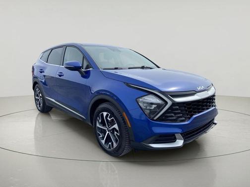 Sapphire Blue 2023 Kia Sportage EX