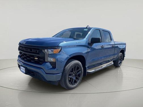 Lakeshore Blue Metallic 2024 Chevrolet Silverado 1500 Custom