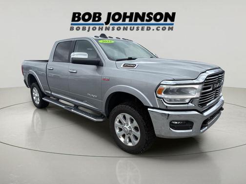 Billet Silver Metallic Clearcoat 2022 RAM 2500 Laramie Crew Cab 4x4 6'4' Box
