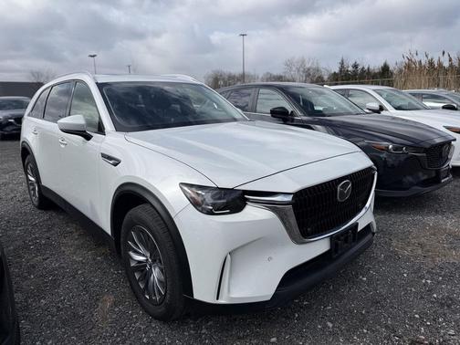 Rhodium White Premium 2025 Mazda CX-90 3.3 Turbo Preferred