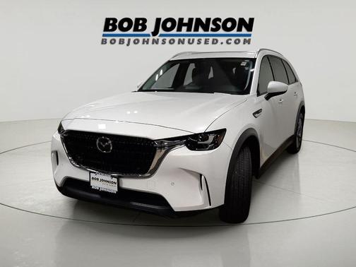 Rhodium White Premium 2025 Mazda CX-90 3.3 Turbo Preferred
