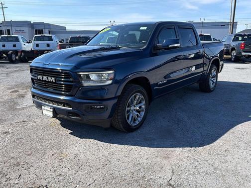 Patriot Blue Pearlcoat 2021 RAM 1500 Laramie