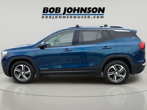 Blue Emerald Metallic 2020 GMC Terrain SLT