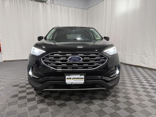 Agate Black Metallic 2021 Ford Edge SEL