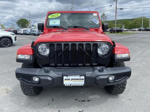 Firecracker Red Clearcoat 2022 Jeep Gladiator Willys 4x4