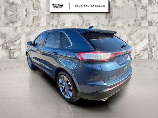 Blue Metallic 2018 Ford Edge Titanium