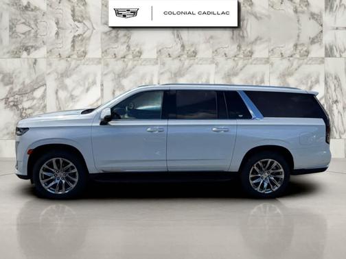 Crystal White Tri-Coat 2023 Cadillac Escalade ESV Premium Luxury