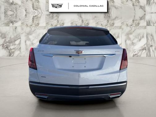 Crystal White Tri-Coat 2025 Cadillac XT5 Premium Luxury